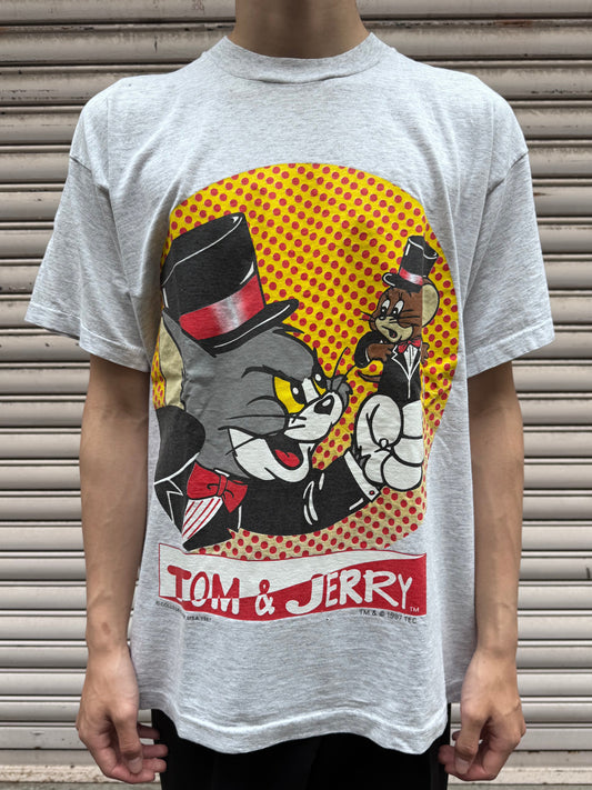 90's 「TOM&JERRY」キャラクターTシャツ