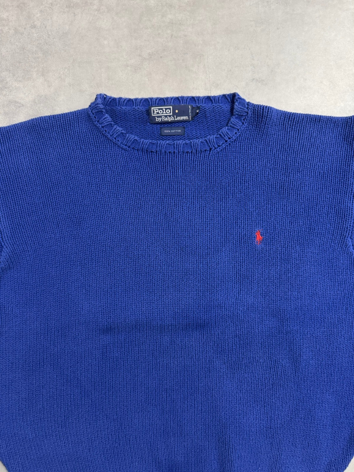 90's「RALPH LAUREN」コットンニット