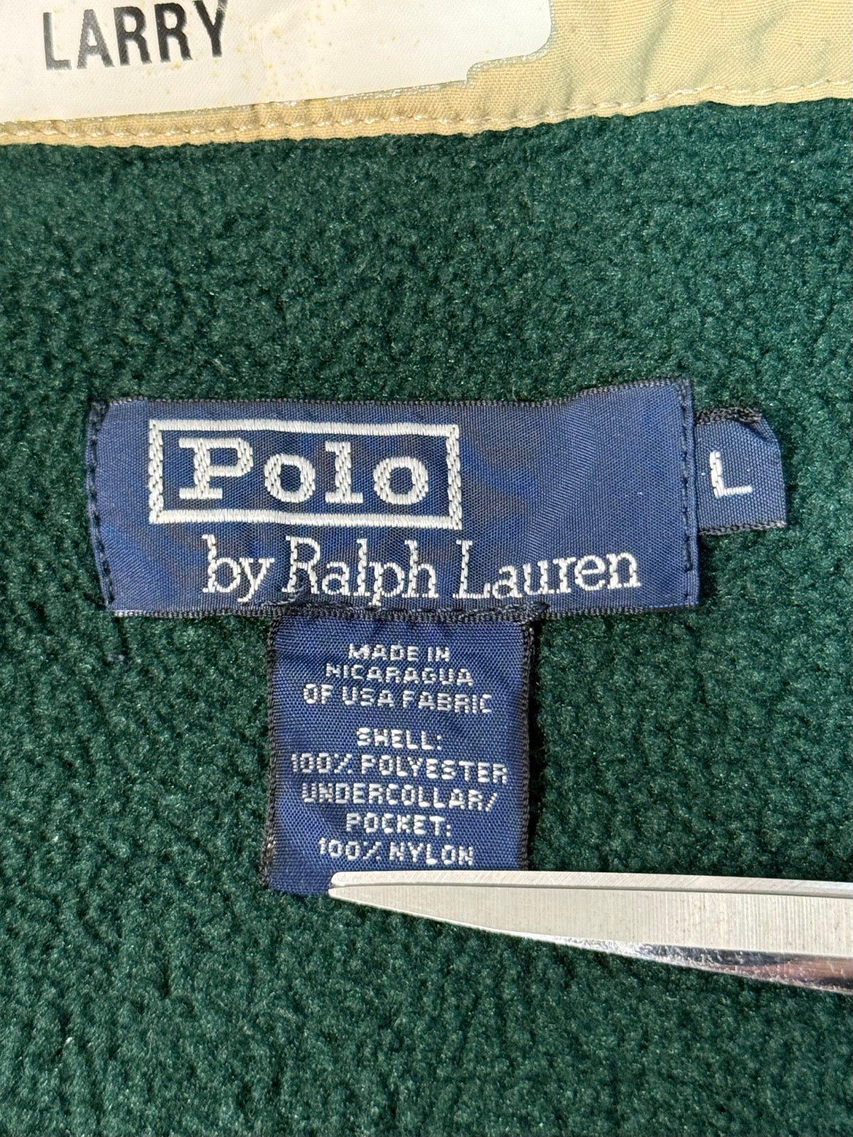 90's「Polo by Ralph Lauren」フリースジャケット