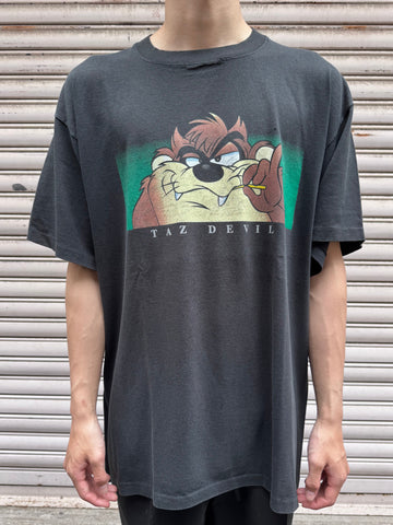 90's WARNER BROS.「TAZ DEVIL」キャラクターTシャツ USA製