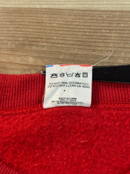 80's FRUIT OF THE LOOM メッセージスウェット