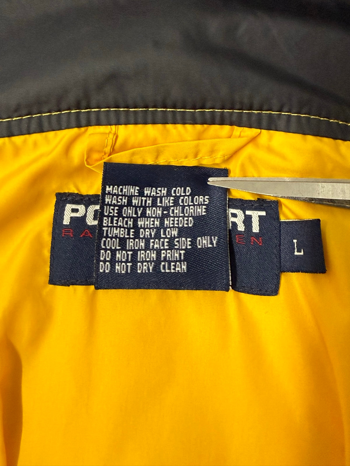 90's「POLO SPORT」ナイロンジャケット