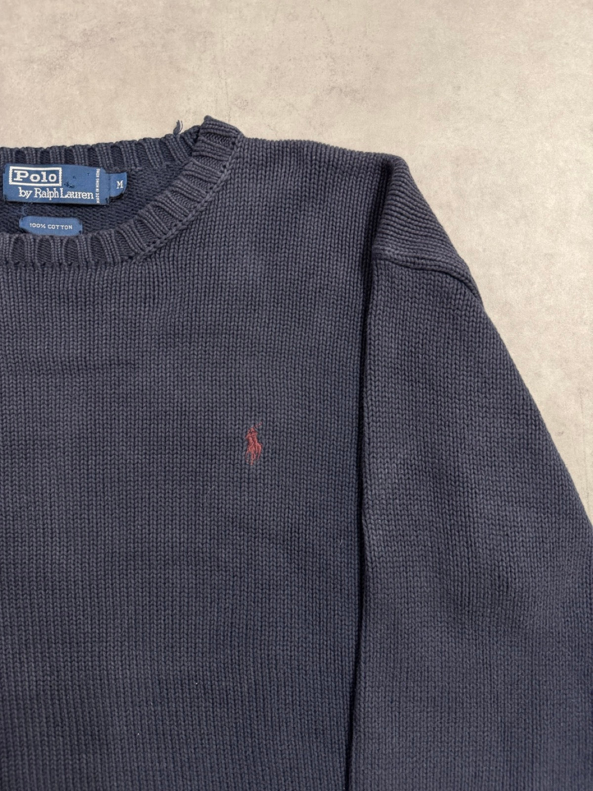 90's「RALPH LAUREN」コットンニット