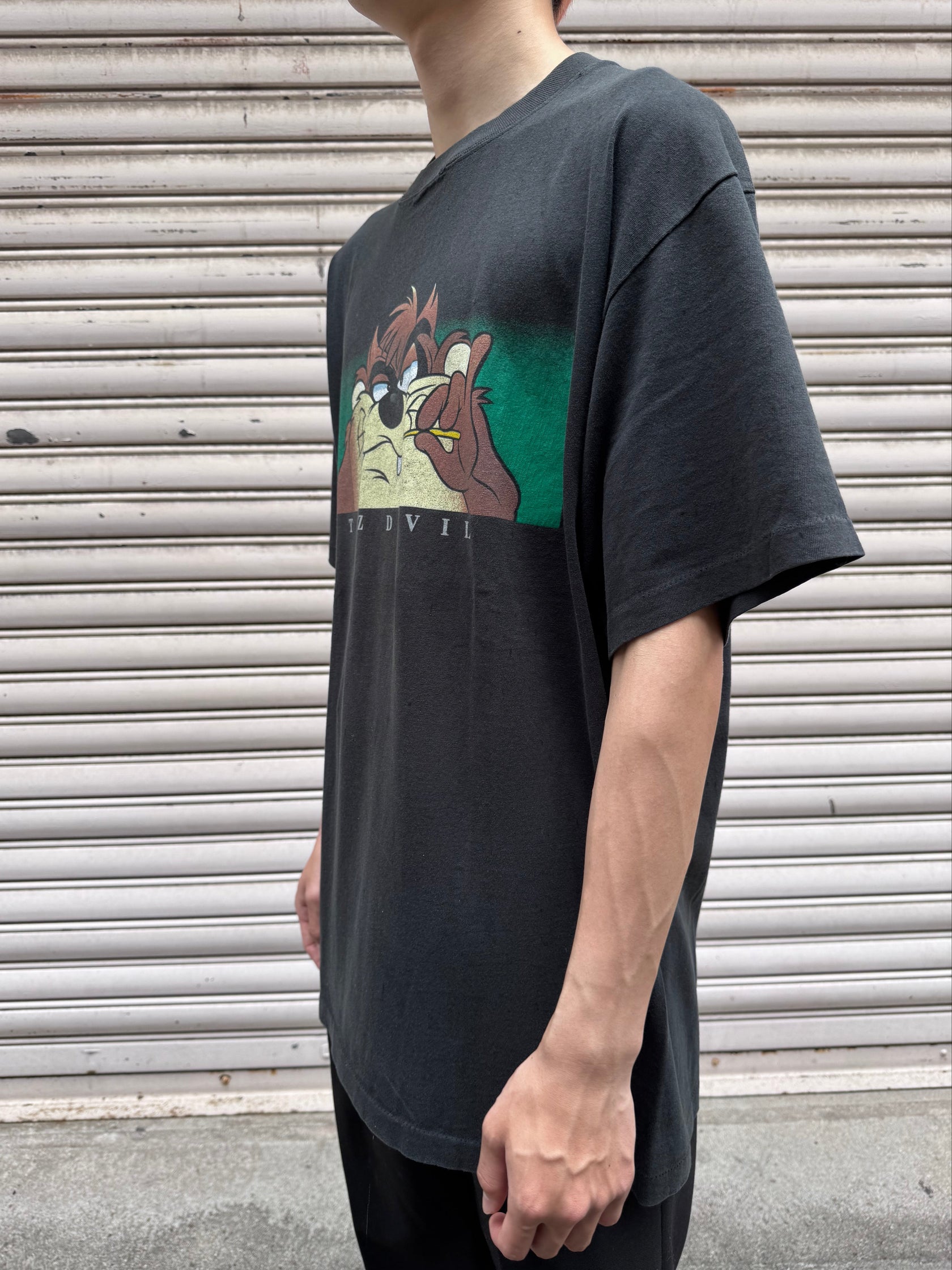 90's WARNER BROS.「TAZ DEVIL」キャラクターTシャツ USA製