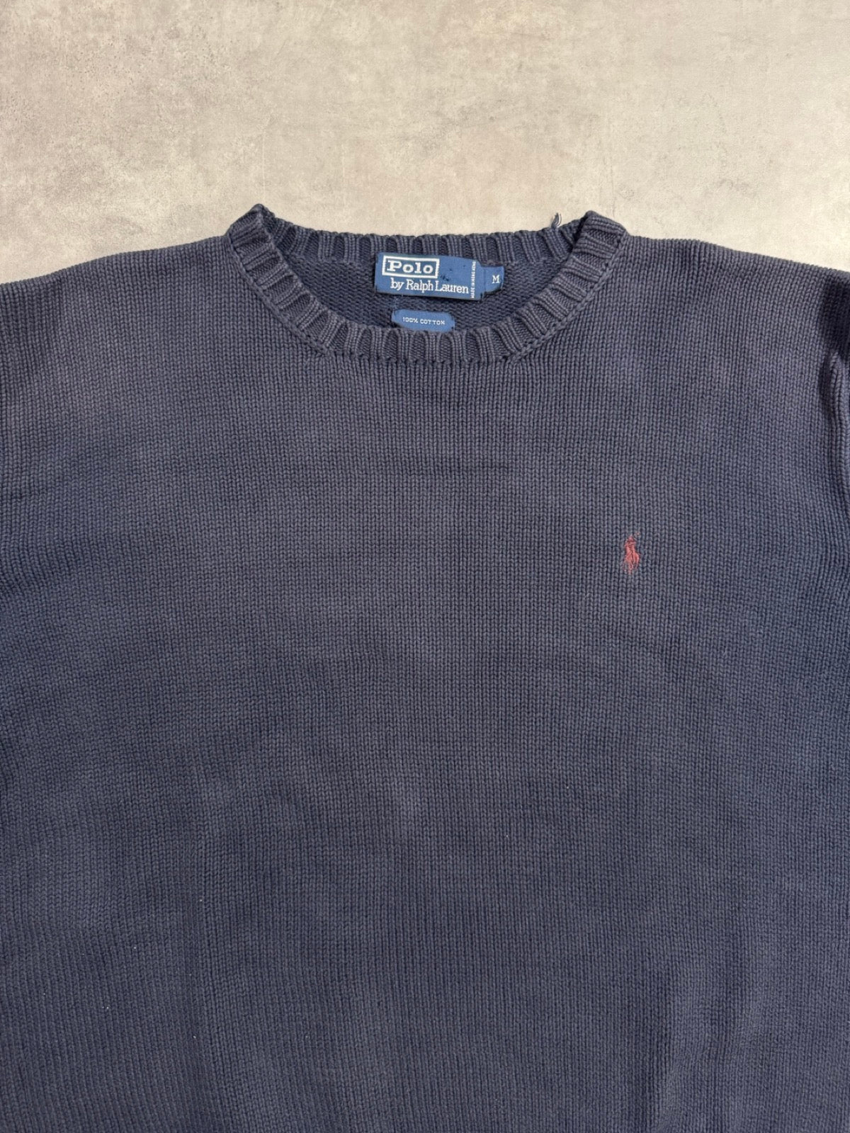90's「RALPH LAUREN」コットンニット