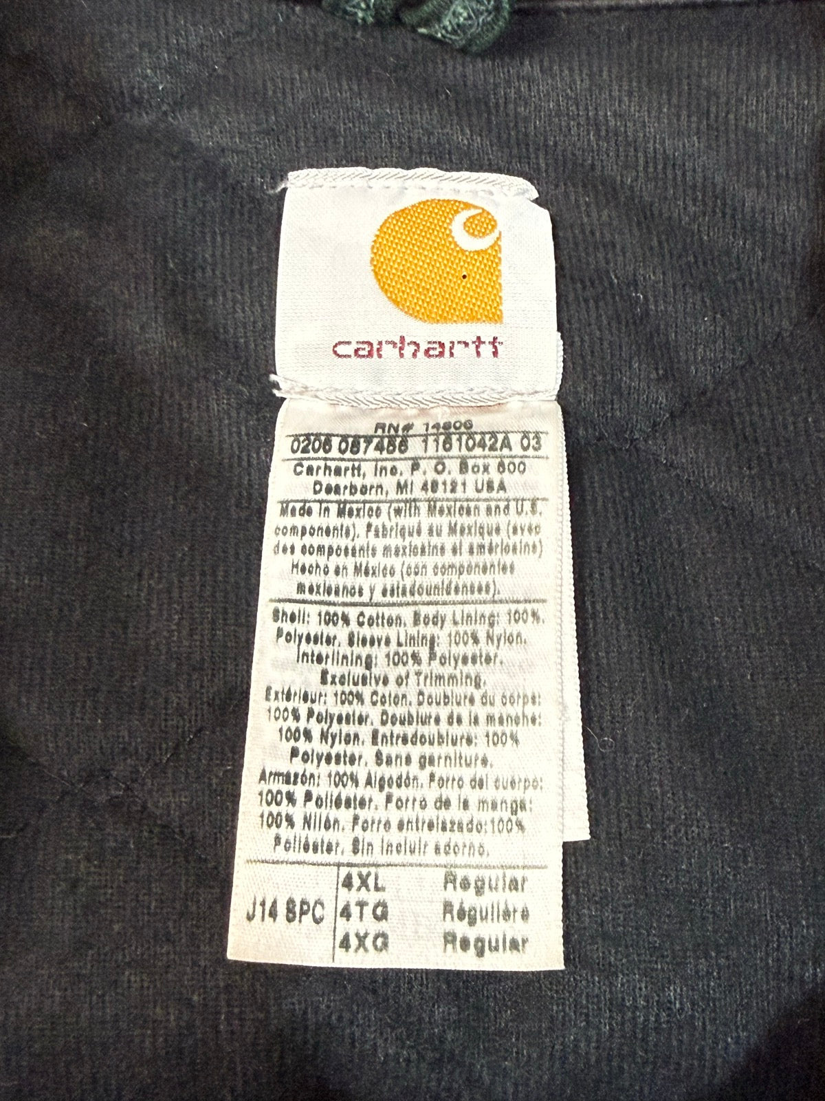 00's「CARHARTT」サンタフェジャケット