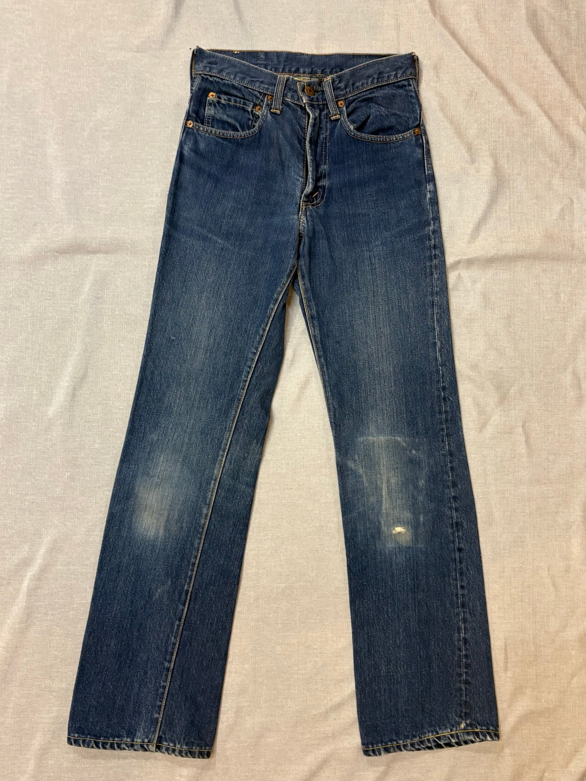 70's Levi’s 717-217 ブーツカット「ビックE」USA製　デニムパンツ