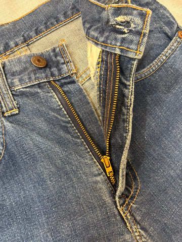 70's Levi’s 717-217 ブーツカット「ビックE」USA製　デニムパンツ
