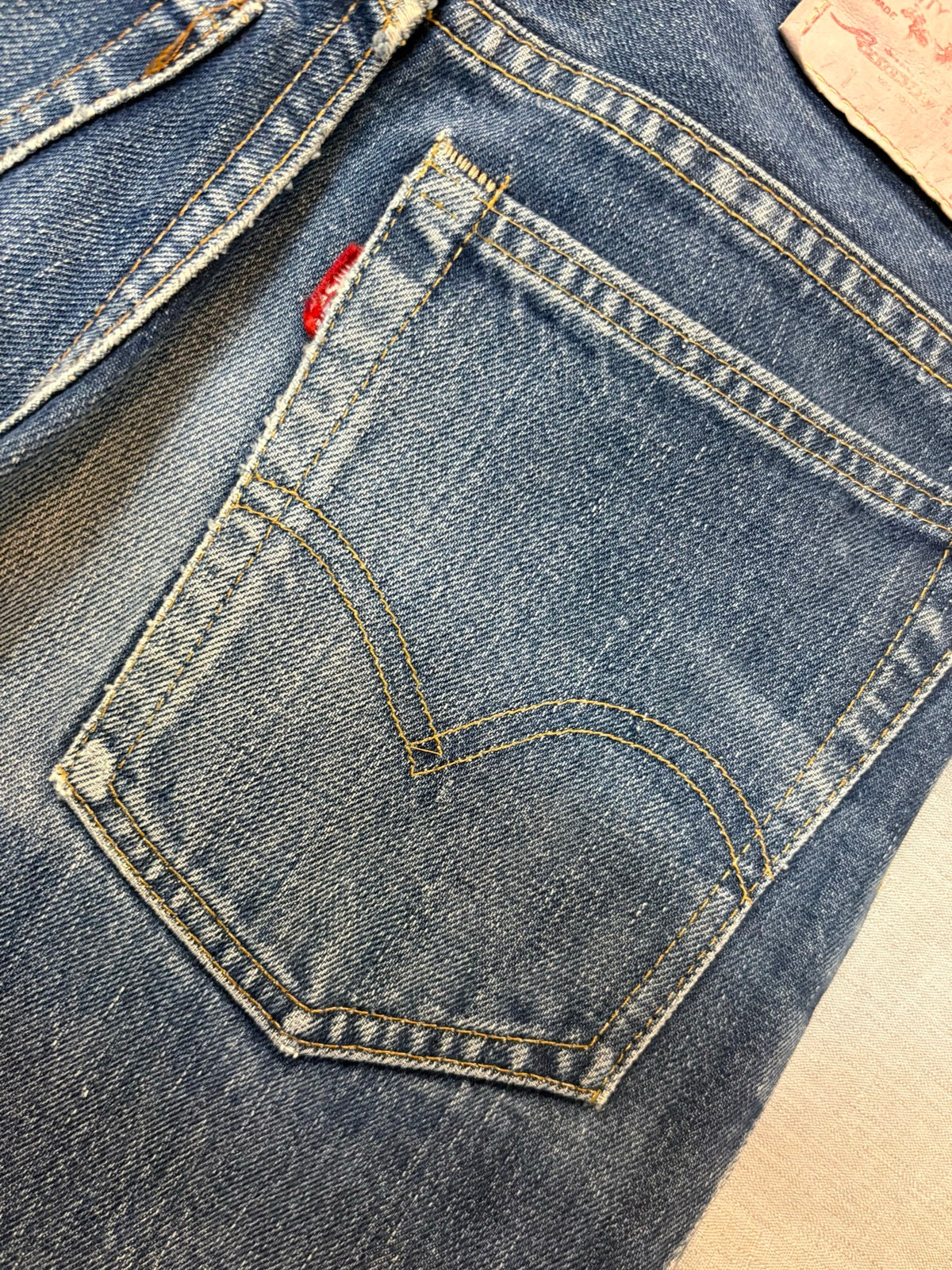 70's Levi’s 717-217 ブーツカット「ビックE」USA製　デニムパンツ