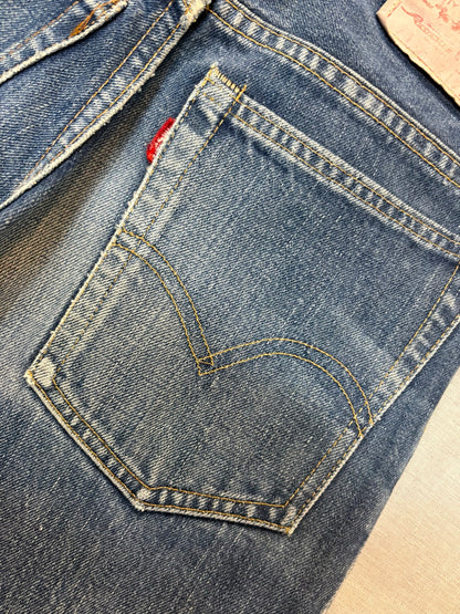 70's Levi’s 717-217 ブーツカット「ビックE」USA製　デニムパンツ