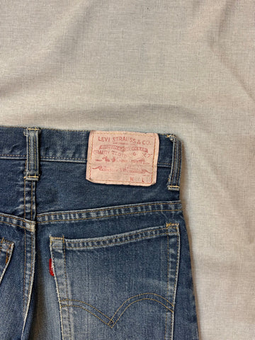 70's Levi’s 717-217 ブーツカット「ビックE」USA製　デニムパンツ