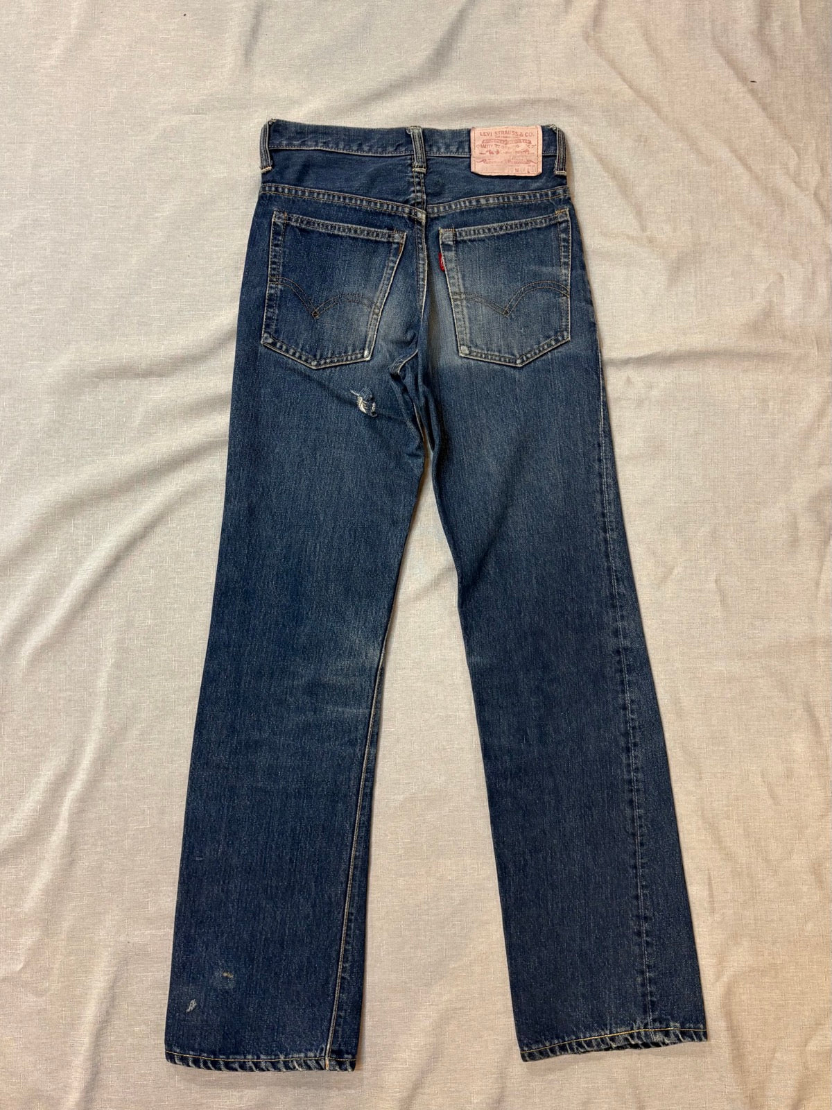 70's Levi’s 717-217 ブーツカット「ビックE」USA製　デニムパンツ