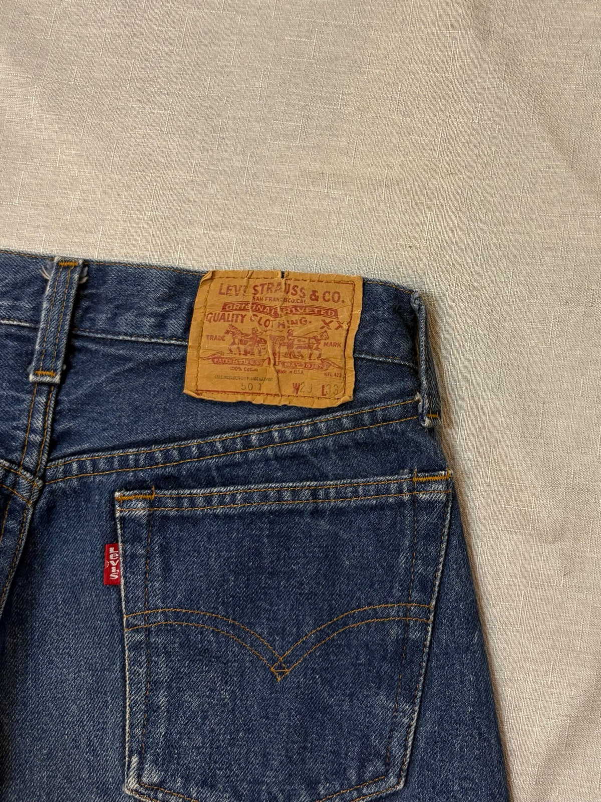 80's Levi’s 501「赤耳」USA製 デニムパンツ