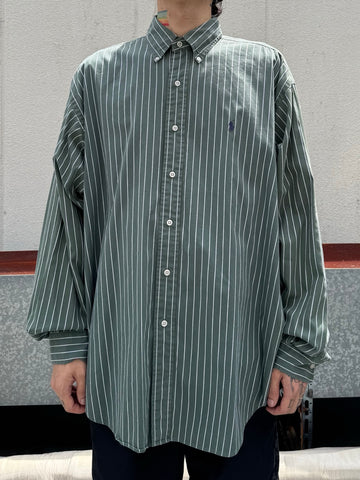 90’s RALPH LAUREN 「BLAKE」ストライプシャツ