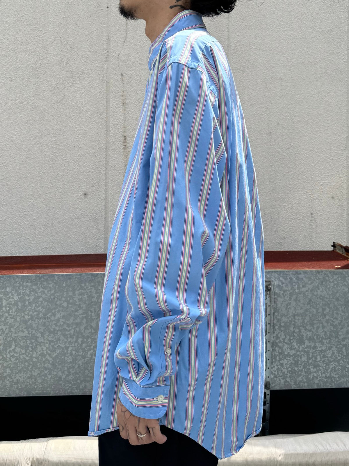 90’s RALPH LAUREN 「CLASSIC  FIT」ストライプシャツ