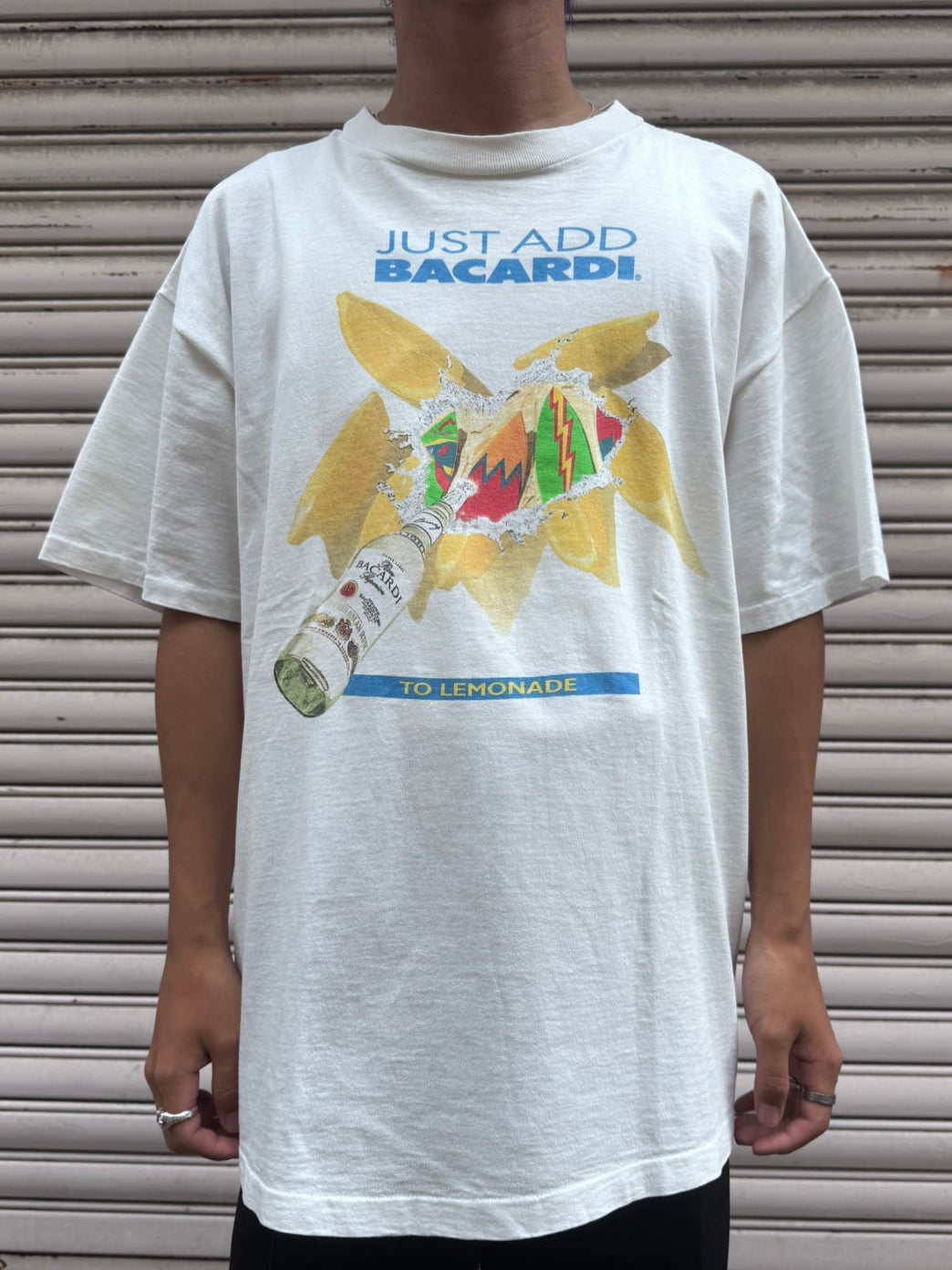 90's BACARDI 「TO LEMONADE」企業Tシャツ