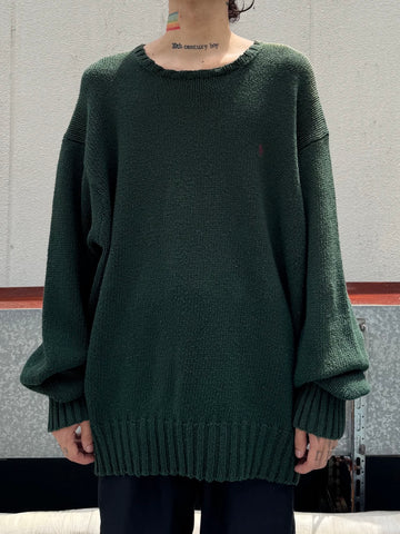 90's「RALPH LAUREN」コットンニット