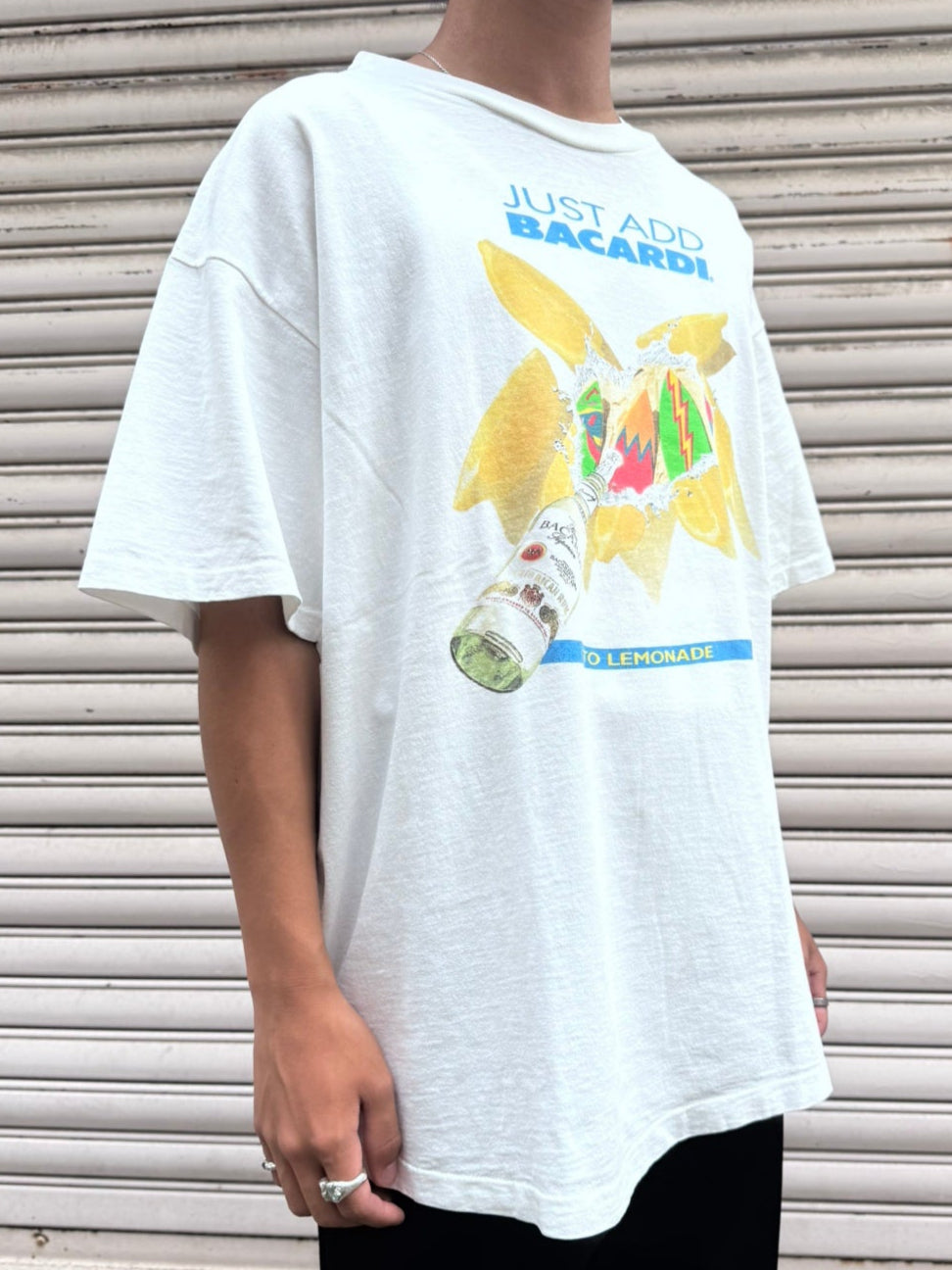 90's BACARDI 「TO LEMONADE」企業Tシャツ