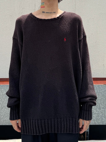 90's「RALPH LAUREN」コットンニット