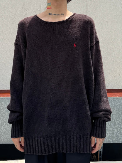 90's「RALPH LAUREN」コットンニット