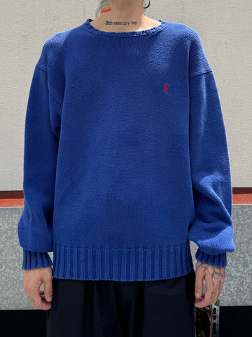 90's「RALPH LAUREN」コットンニット