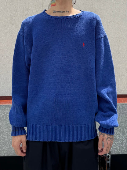 90's「RALPH LAUREN」コットンニット