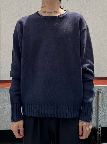 90's「RALPH LAUREN」コットンニット