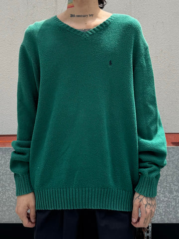90's「RALPH LAUREN」コットンニット