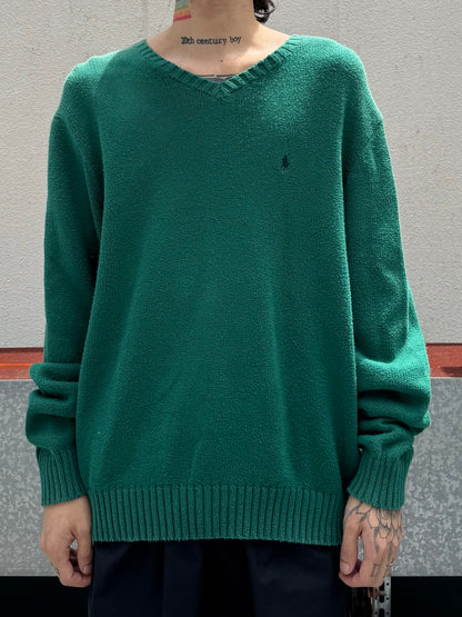 90's「RALPH LAUREN」コットンニット