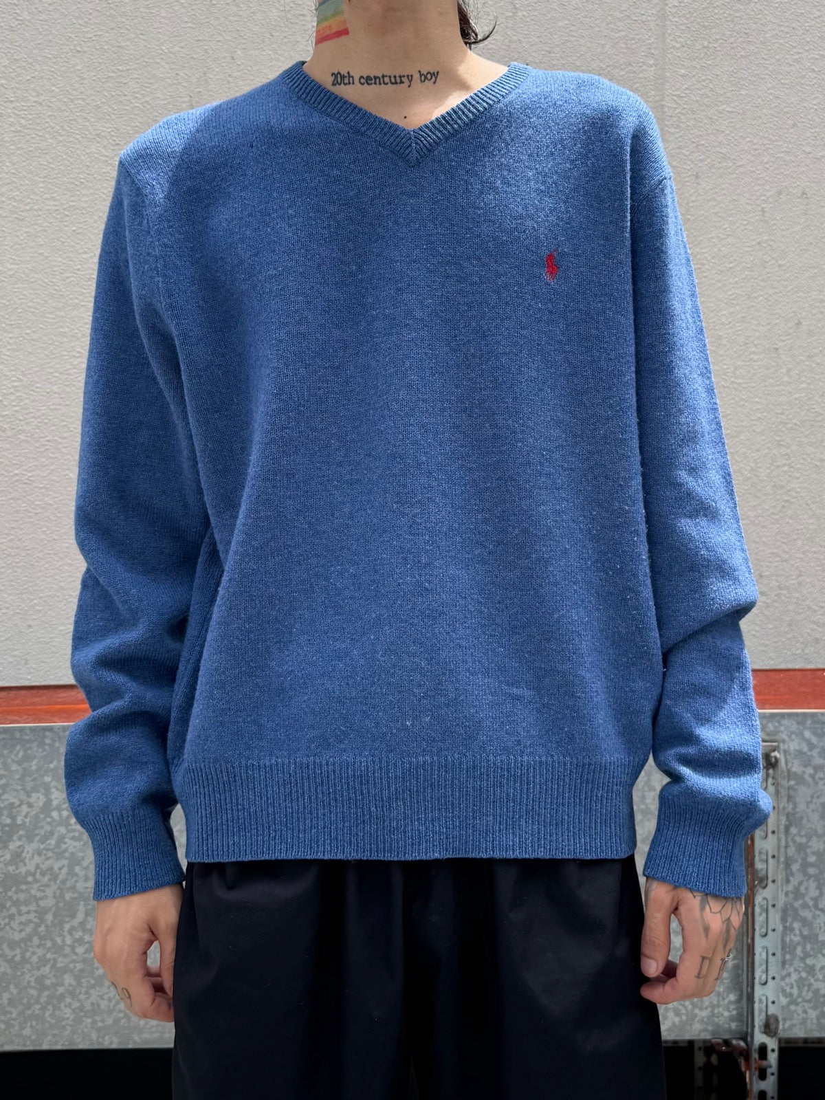 90's「RALPH LAUREN」ウールニット