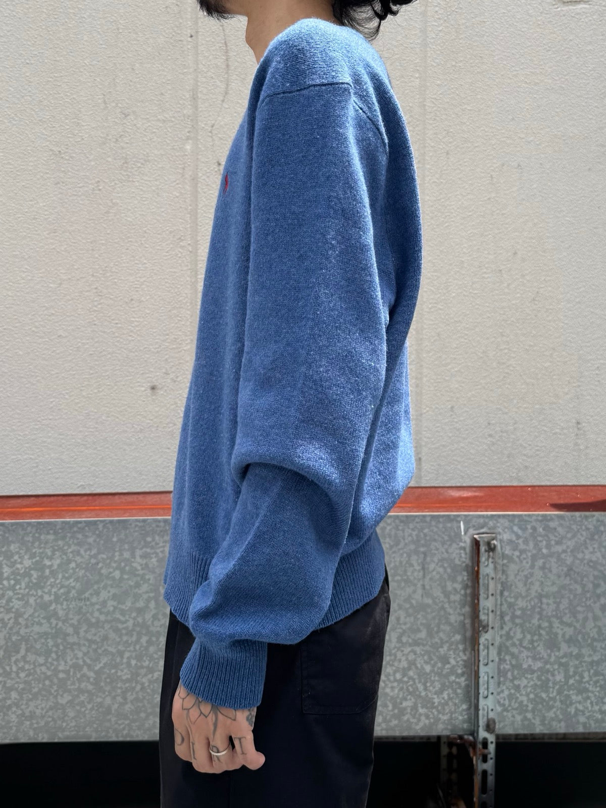 90's「RALPH LAUREN」ウールニット