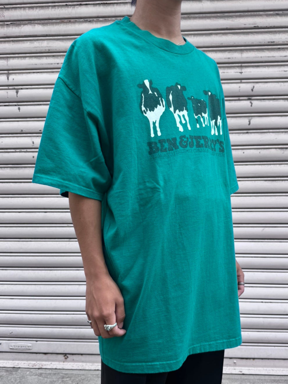 00's BEN＆JERRY'S 「VERMONT'S FINEST」企業Tシャツ