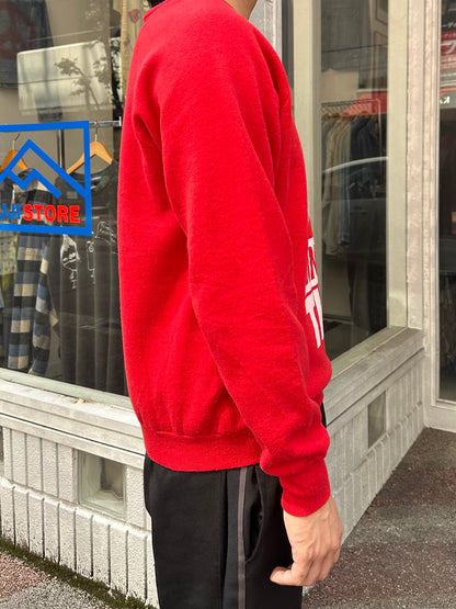 80's FRUIT OF THE LOOM メッセージスウェット