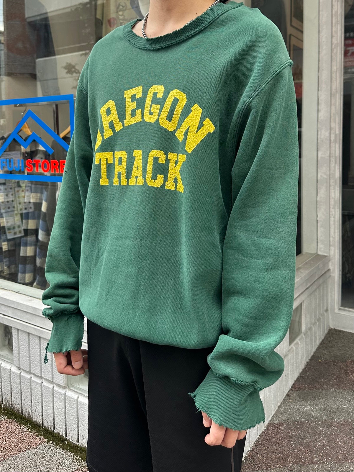 90's OREGON TRACK 襤褸スウェット