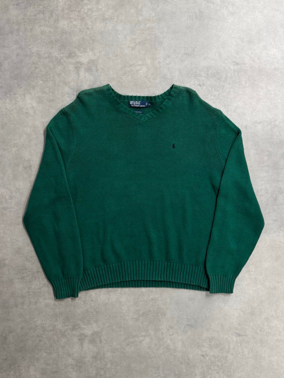 90's「RALPH LAUREN」コットンニット