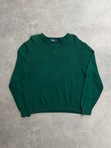90's「RALPH LAUREN」コットンニット