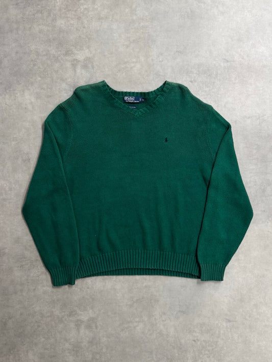 90's「RALPH LAUREN」コットンニット