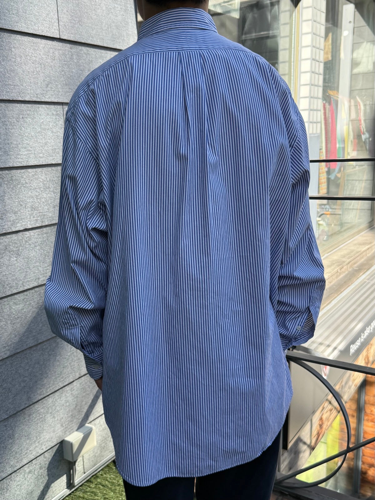 00's Ralph Lauren「classic fit」ストラップシャツ