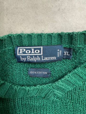 90's「RALPH LAUREN」コットンニット