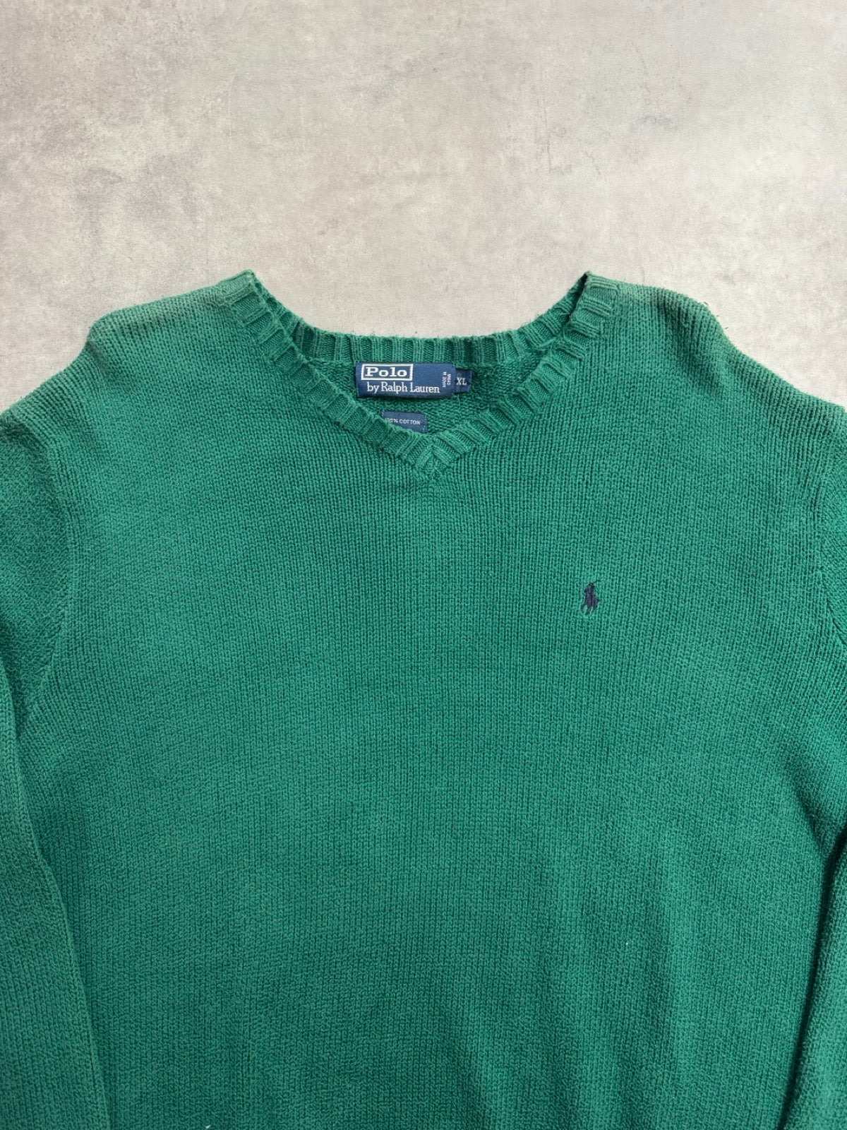 90's「RALPH LAUREN」コットンニット