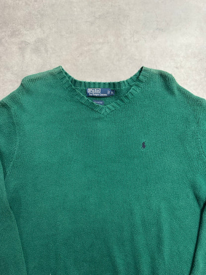 90's「RALPH LAUREN」コットンニット