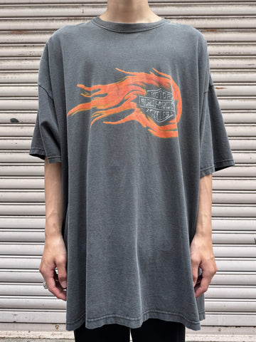 00's HARLEY-DAVIDSON「ROCKLIN CALIFORNIA」USA製 ハーレーTシャツ