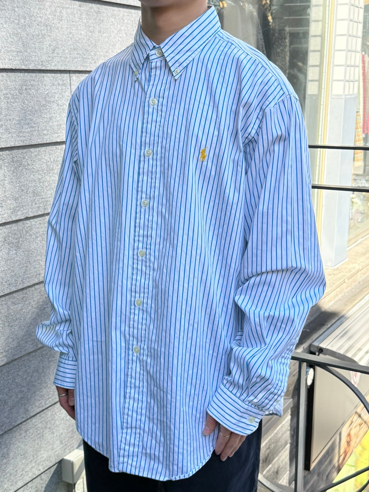 10's Ralph Lauren「classic fit」ストラップシャツ