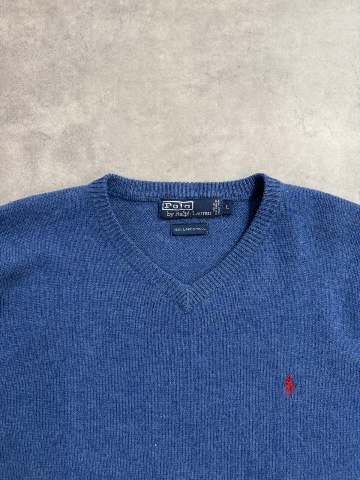 90's「RALPH LAUREN」ウールニット