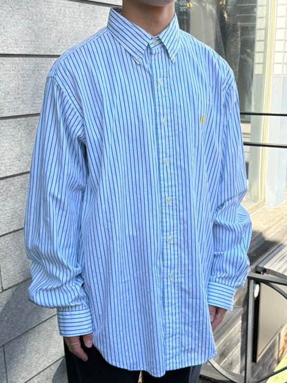 10's Ralph Lauren「classic fit」ストラップシャツ