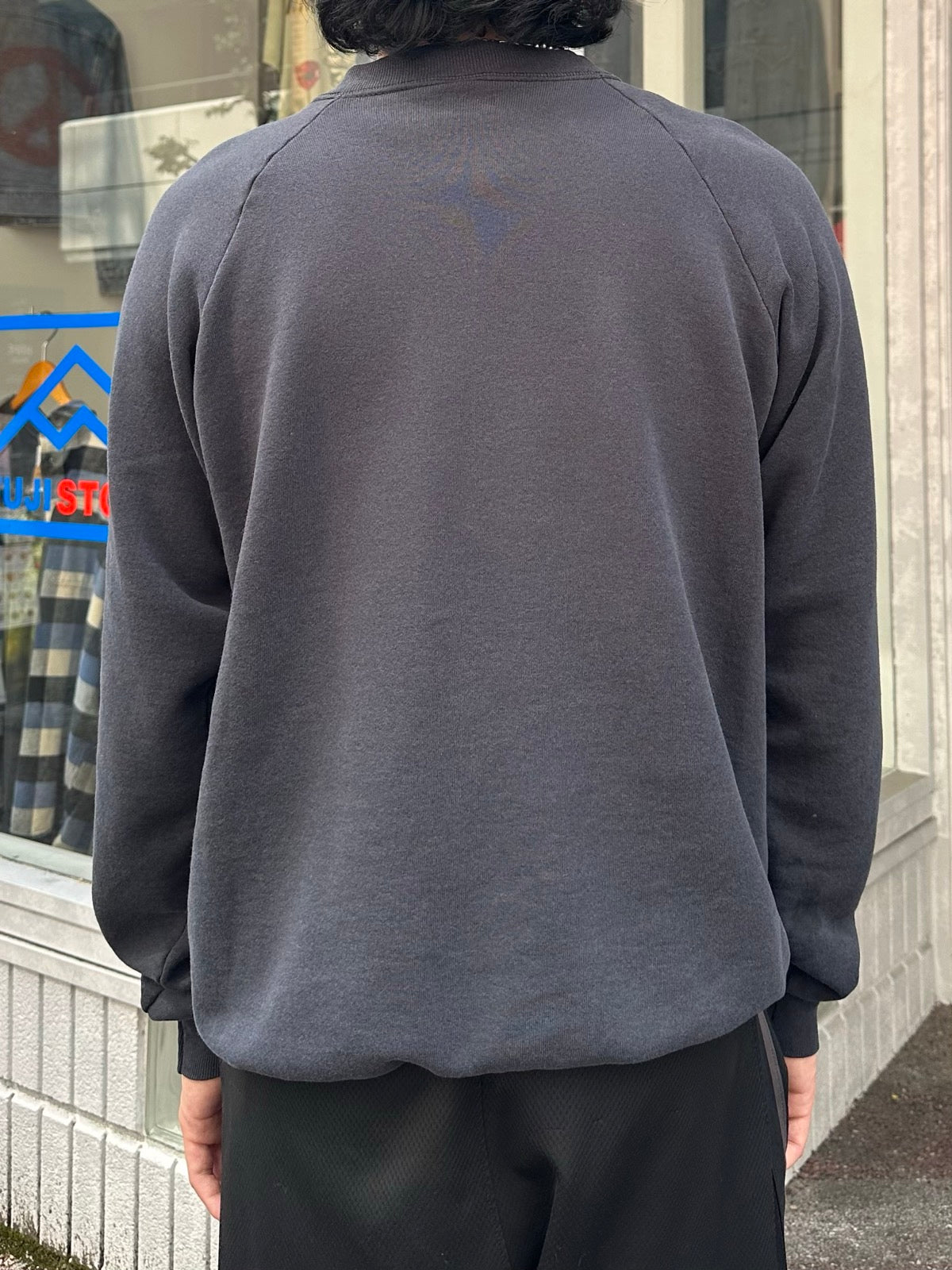 80's FRUIT OF THE LOOM プリントスウェット