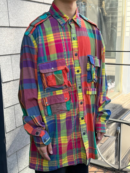 20's「POLO RALPH LAUREN」ミリタリーシャツ