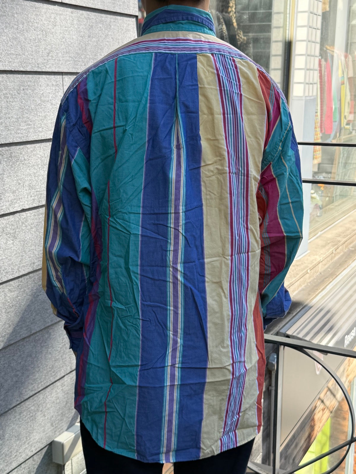 90's Ralgh Lauren 「THE Big Shirt」ストラップシャツ
