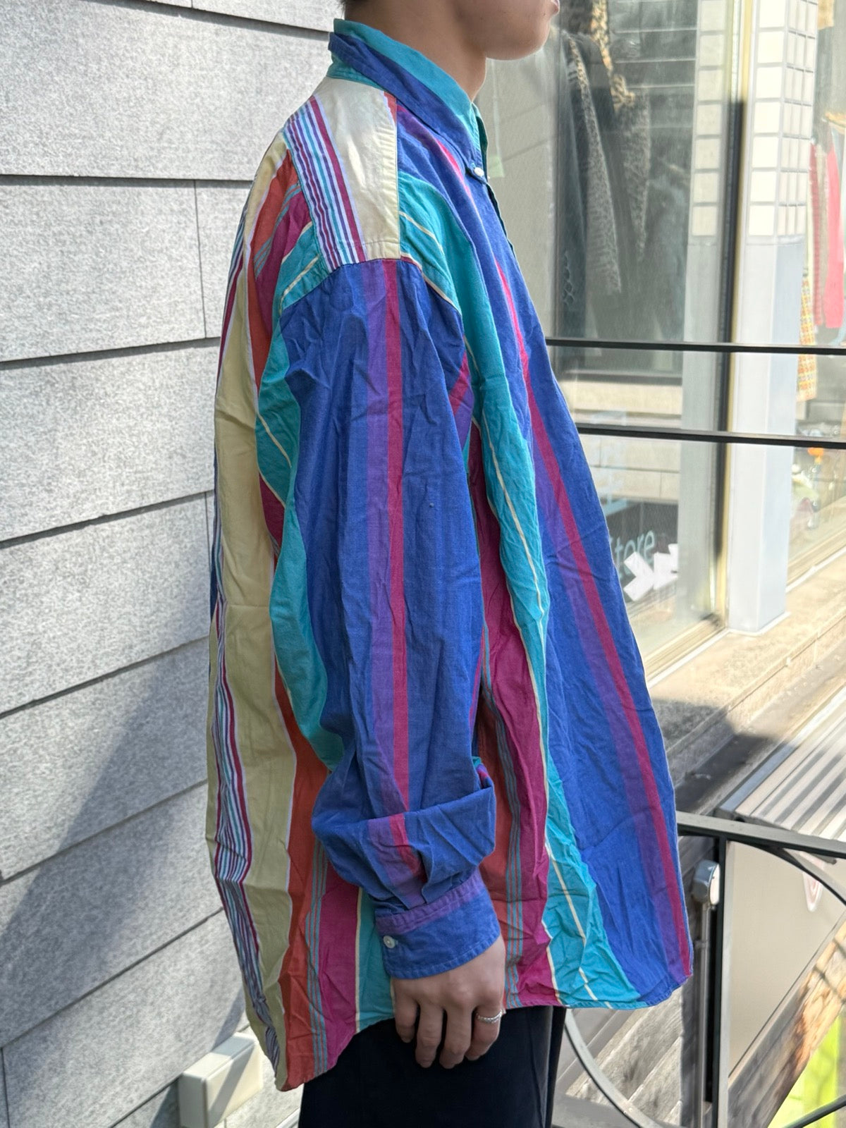 90's Ralgh Lauren 「THE Big Shirt」ストラップシャツ