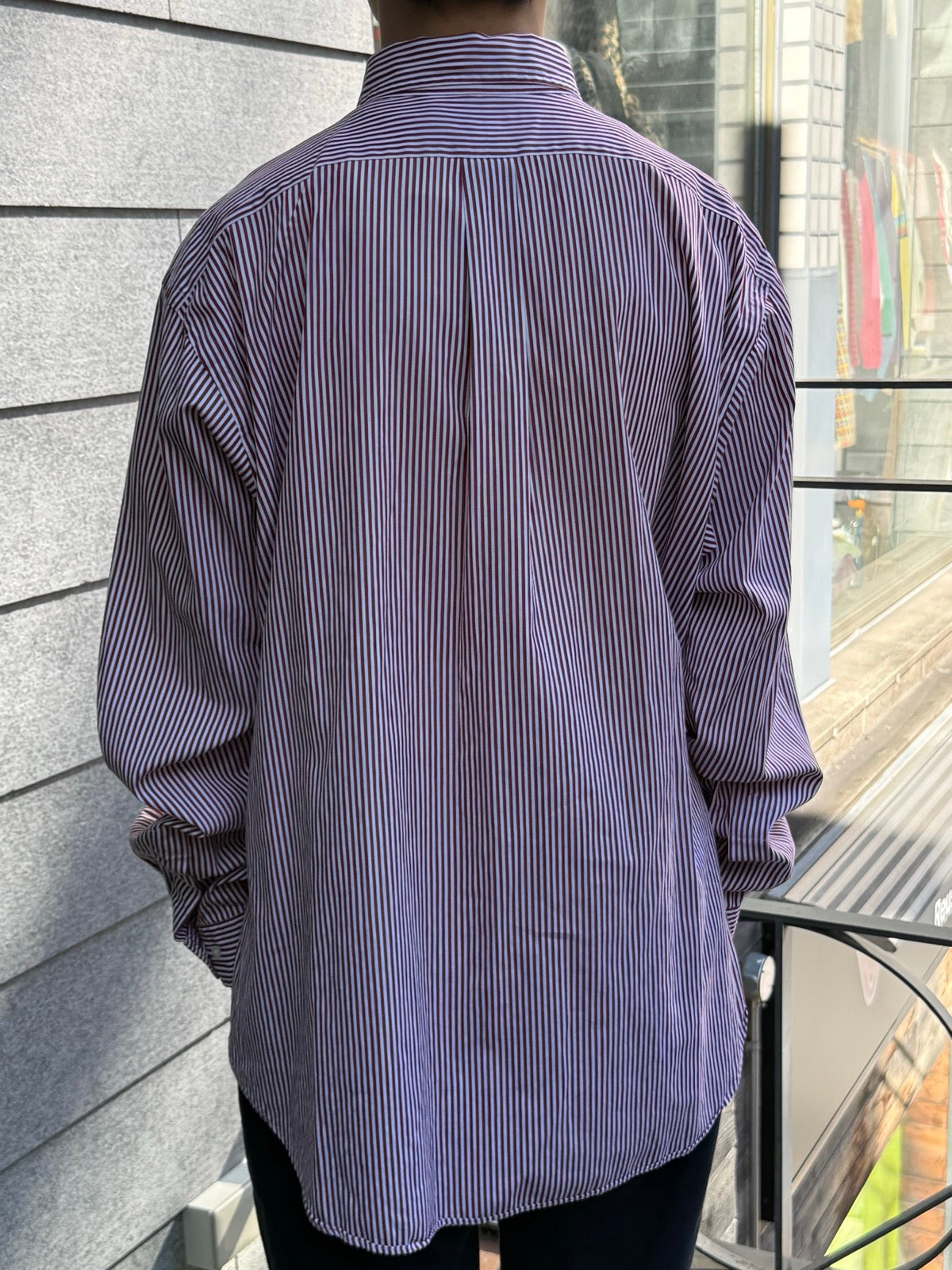 00's Ralph Lauren「classic fit」ストラップシャツ